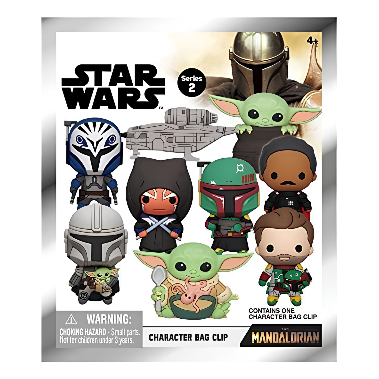 3D BAG CLIPS STAR WARS THE MANDALORIAN SERIES 2
