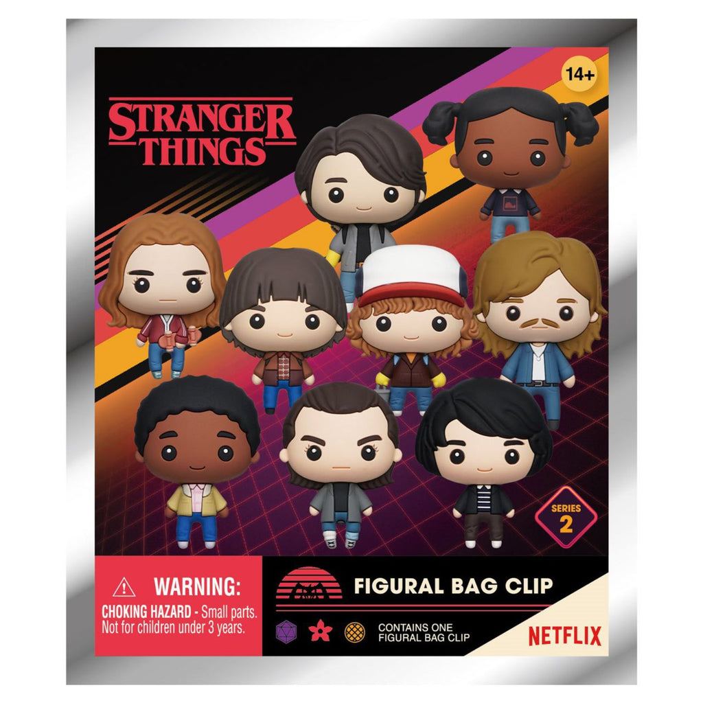 3D BAG CLIPS STRANGER THINGS SERIES 2
