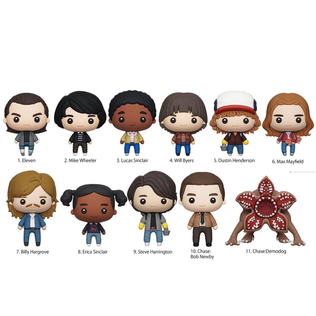 3D BAG CLIPS STRANGER THINGS SERIES 2