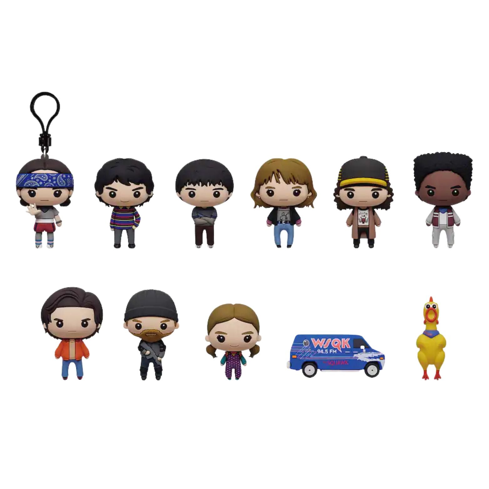 3D BAG CLIPS STRANGER THINGS SERIES 5
