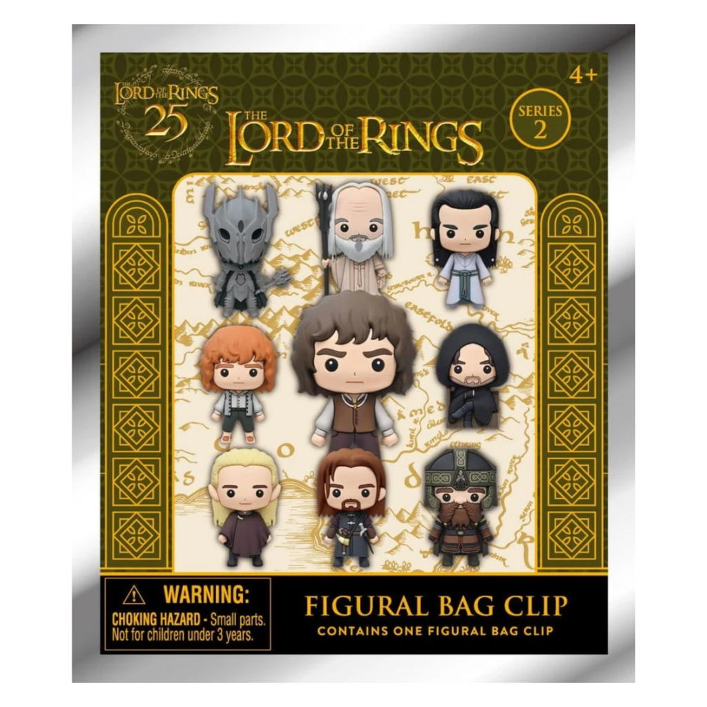 3D BAG CLIPS THE LORD OF THE RINGS SERIES 2