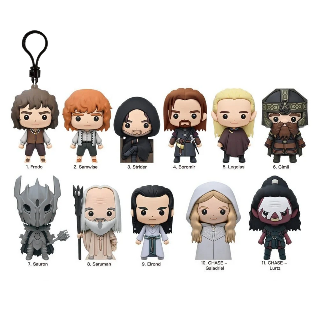 3D BAG CLIPS THE LORD OF THE RINGS SERIES 2