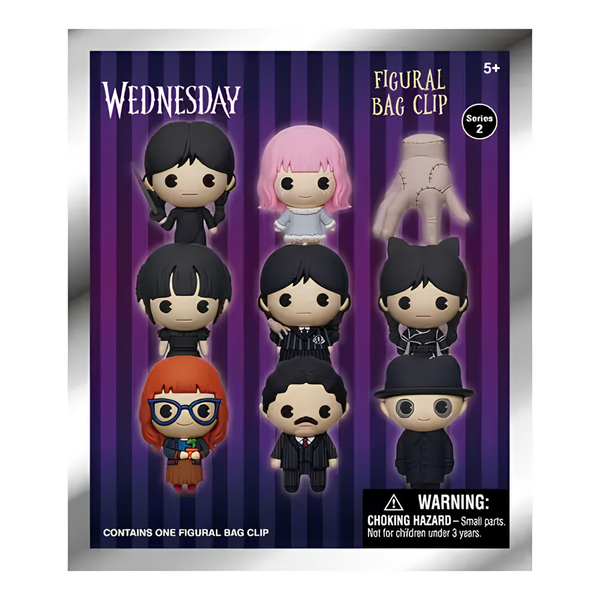 3D BAG CLIPS WEDNESDAY SERIES 2
