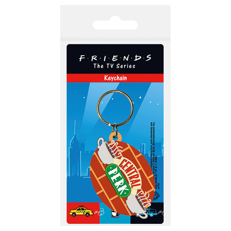 KEYRING CARDED FRIENDS CENTRAL PERK