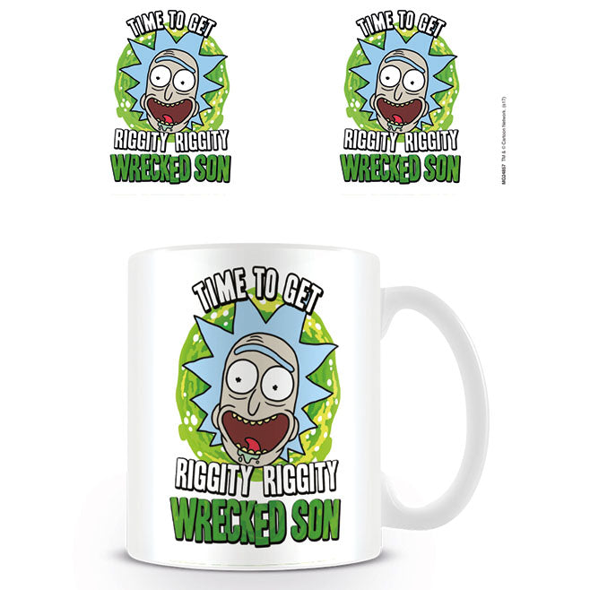 MUG RICK AND MORTY WRECKED SON