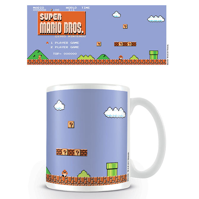 MUG SUPER MARIO RETRO TITLE