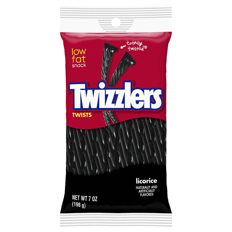 TWIZZLERS LILICORICE 198g