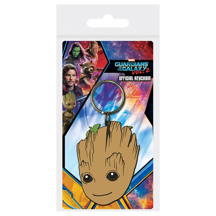 KEYCHAIN CARDED MARVEL GUARDIANS OF THE GALAXY BABY GROOT