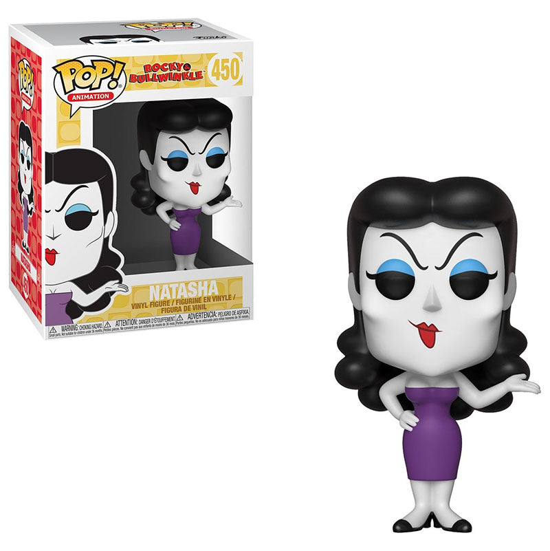POP! ANIMATION ROCKY & BULLWINKLE NATASHA no450