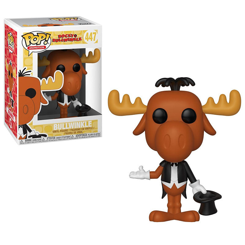POP! ANIMATION ROCKY & BULLWINKLE BULLWINKLE no447