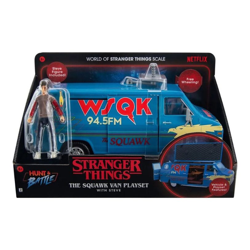 ACTION FIGURE STRANGER THINGS WSQK VAN AND STEVE FIGURE
