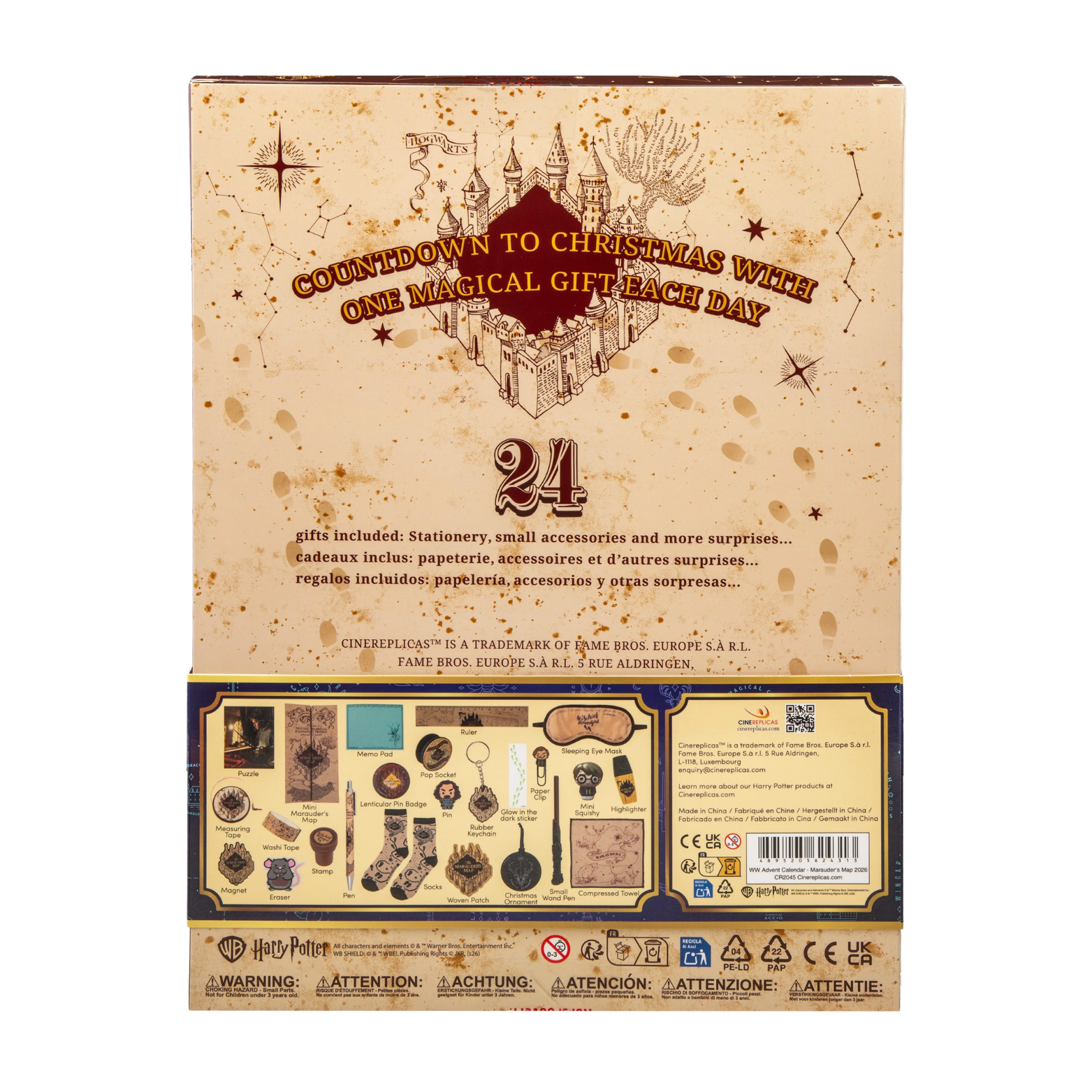 ADVENTSKALENDER HARRY POTTER MARAUDER'S MAP NEW EDITION 2026