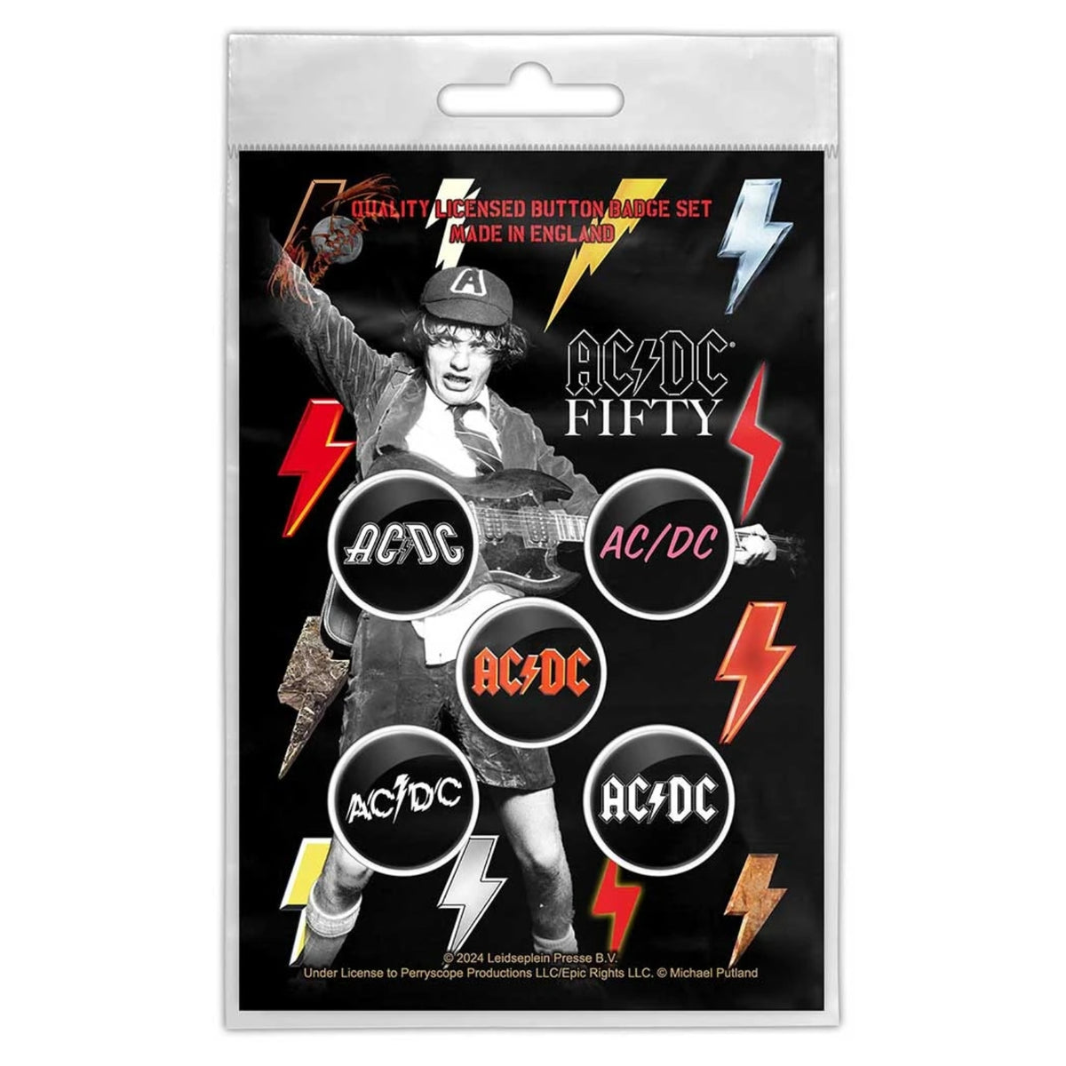 BADGE PACK AC/DC BOLT ARRAY
