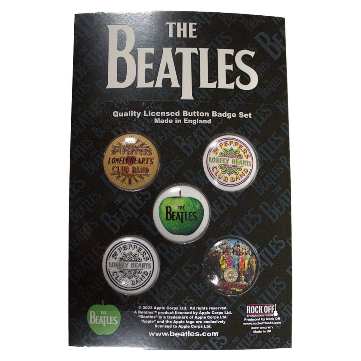 BADGE PACK BEATLES SGT PEPPER