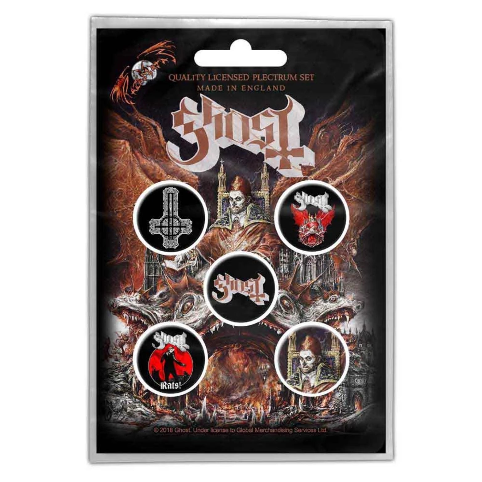 BADGE PACK GHOST PREQUELLE