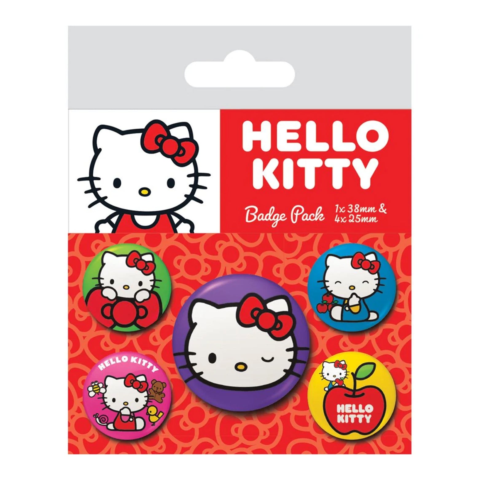 BADGE PACK HELLO KITTY