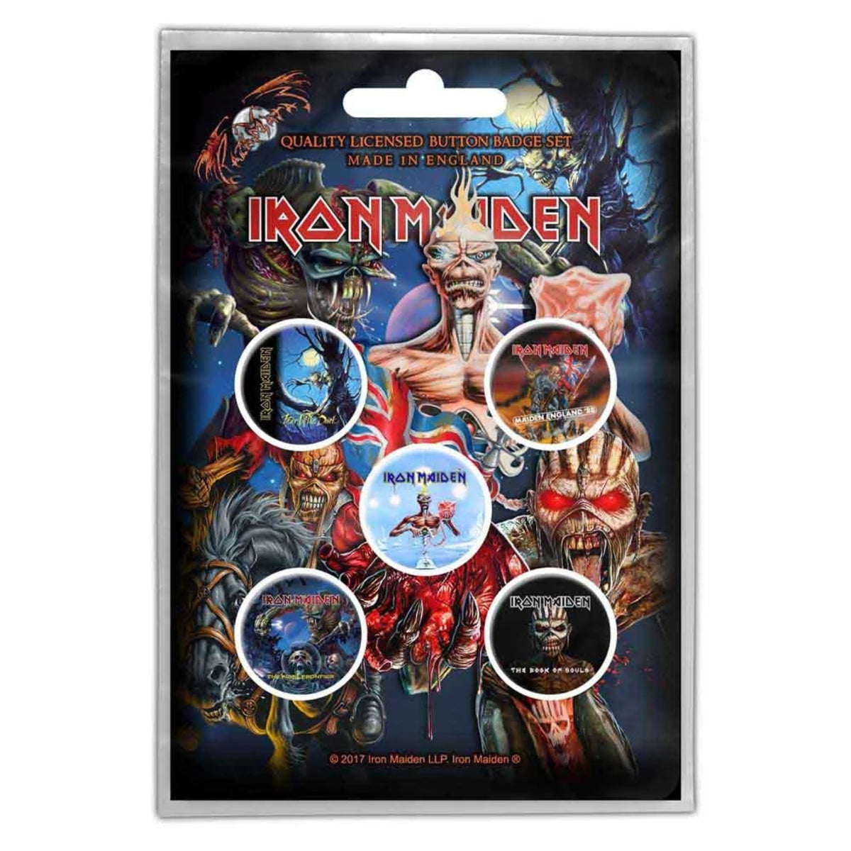 BADGE PACK IRON MAIDEN LATER ALBUMS