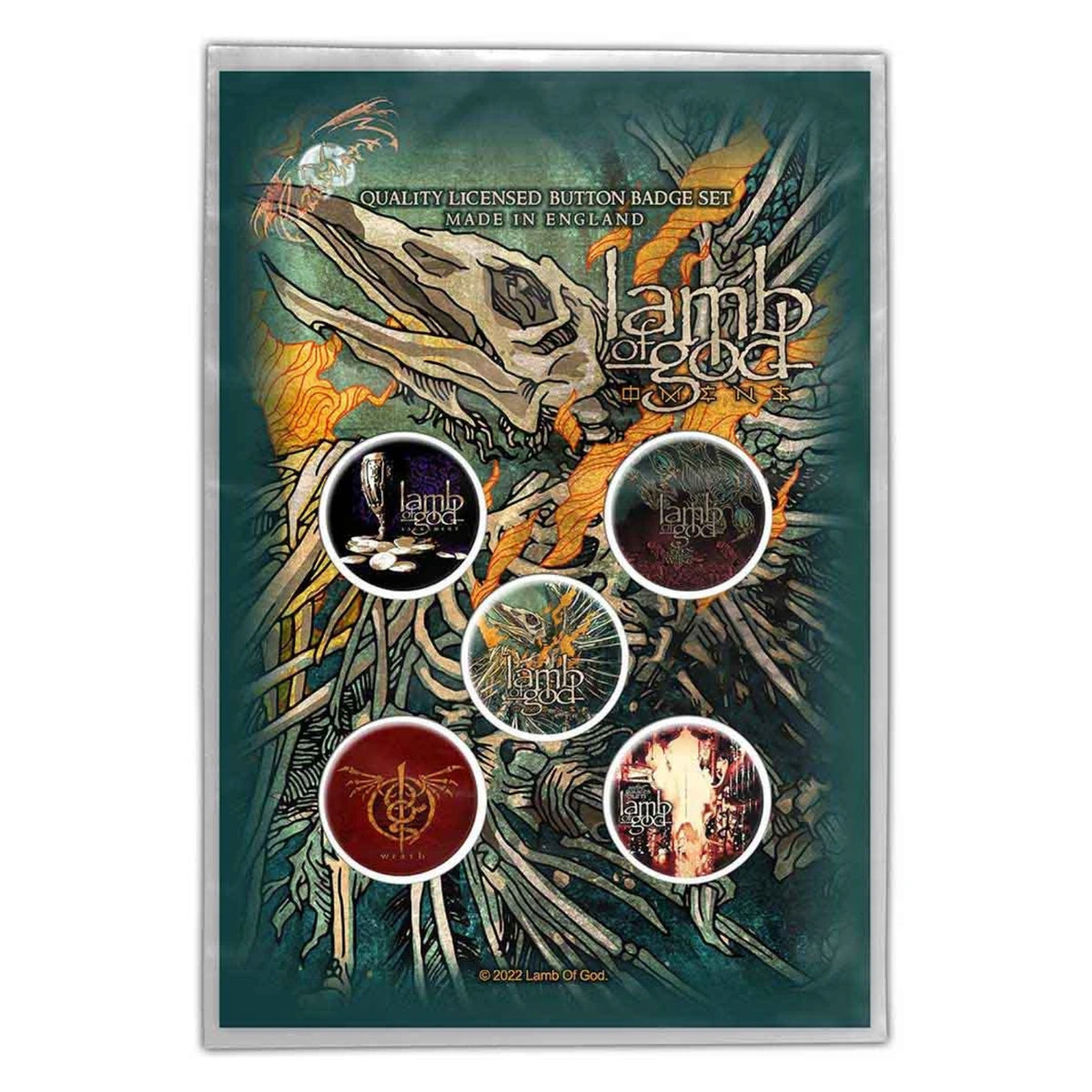 BADGE PACK LAMB OF GOD OMENS