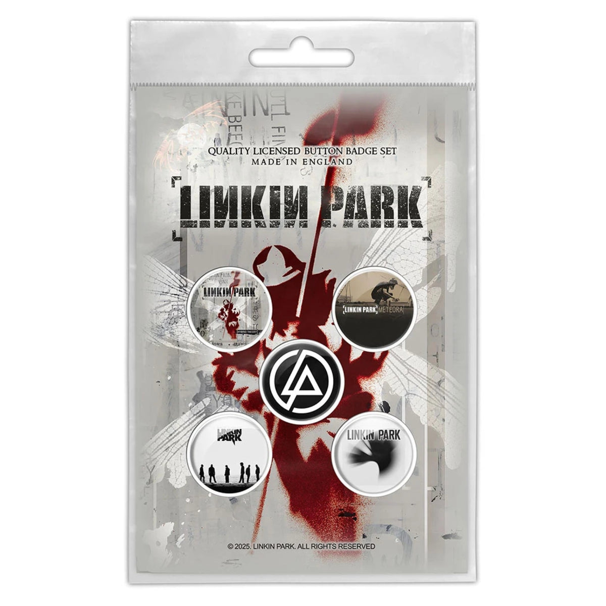 BADGE PACK LINKIN PARK HYBRID THEORY