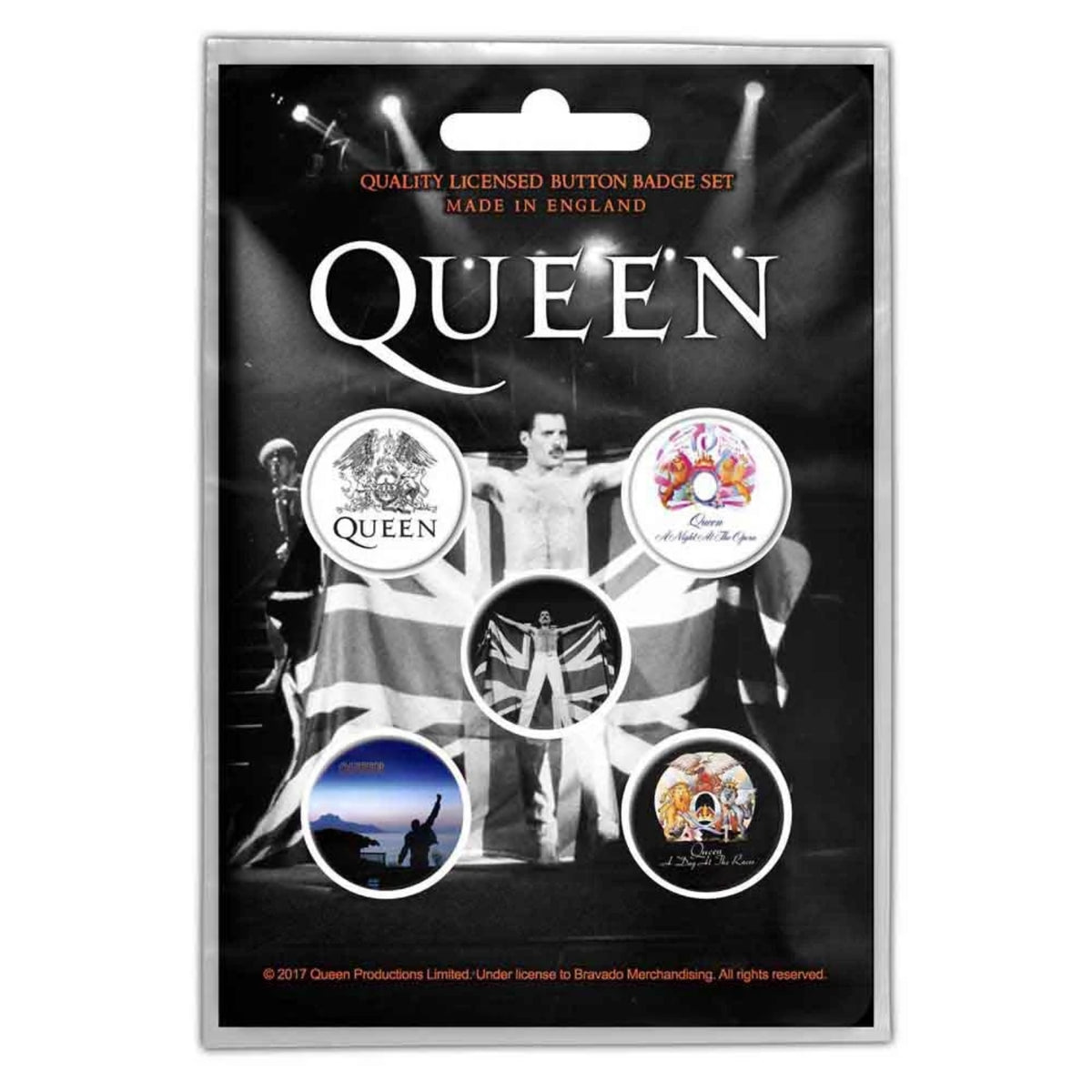 BADGE PACK QUEEN FREDDIE