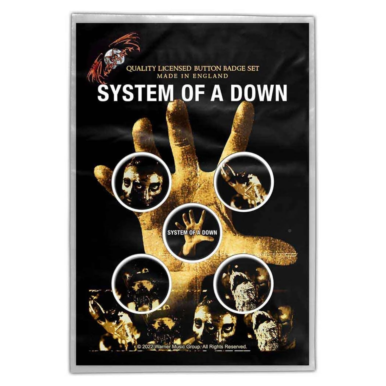 BADGE PACK SYSTEM OF A DOWN HAND