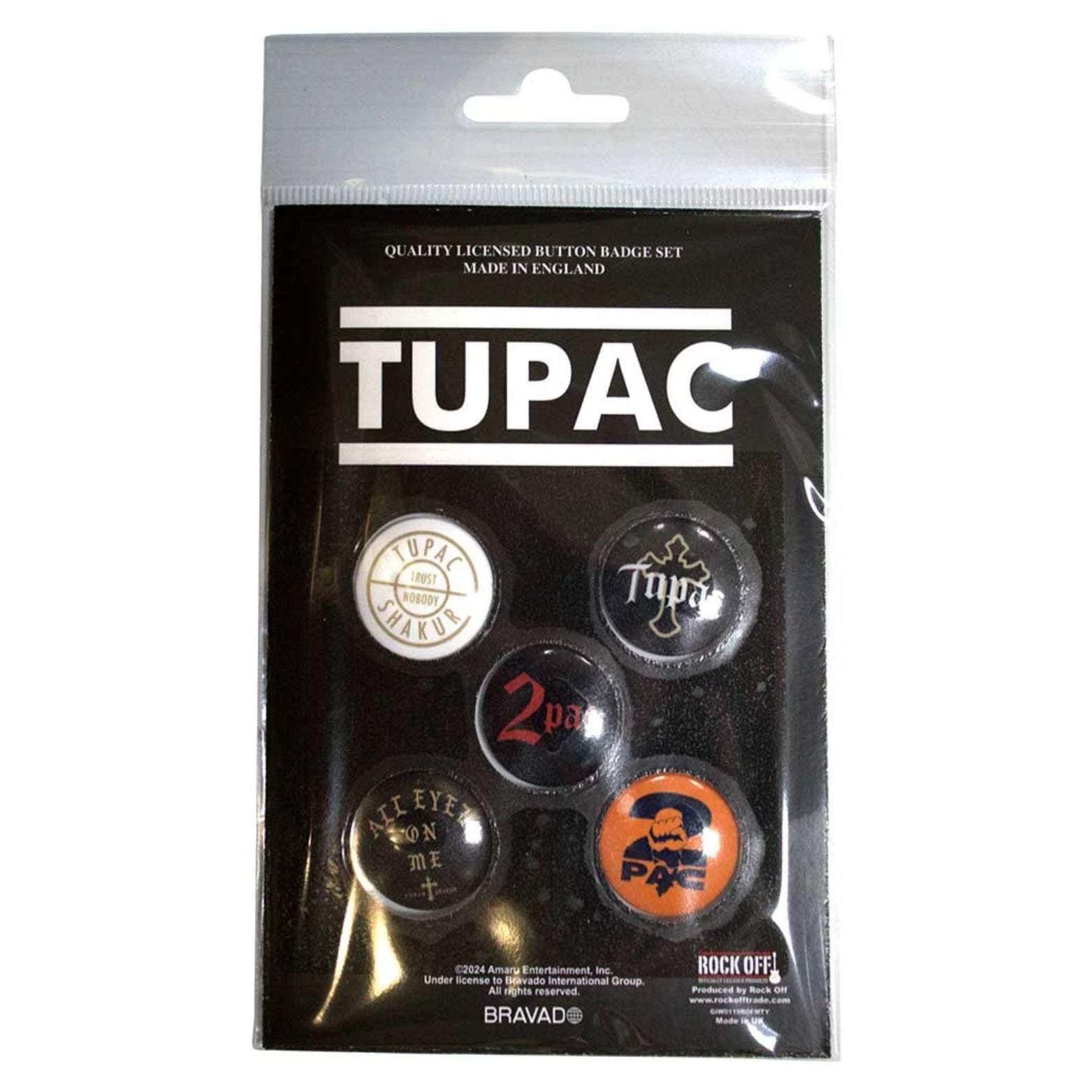 BADGE PACK TUPAC ALL EYES ON ME