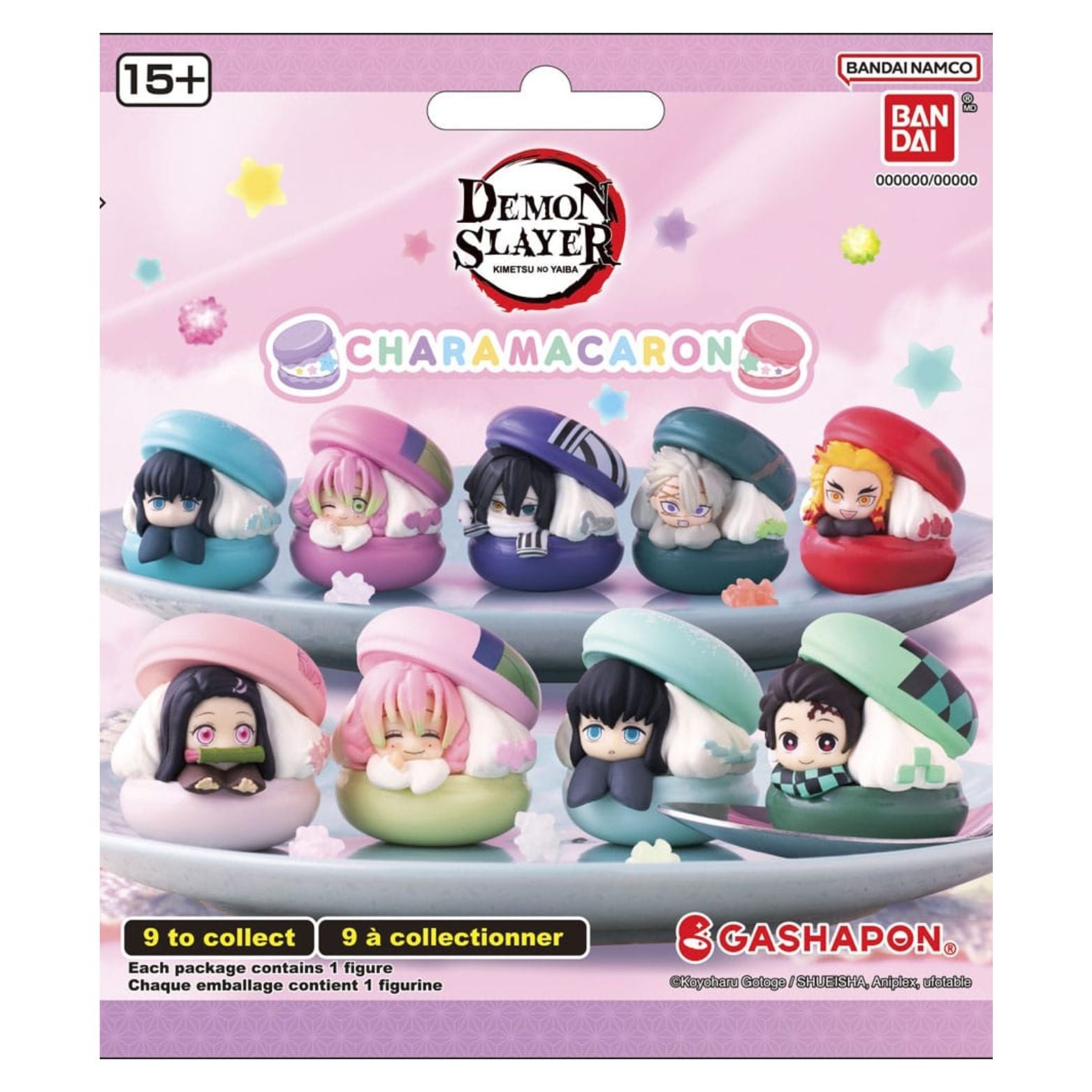 BANDAI GASHAPON DEMON SLAYER MACARON ASS CDU