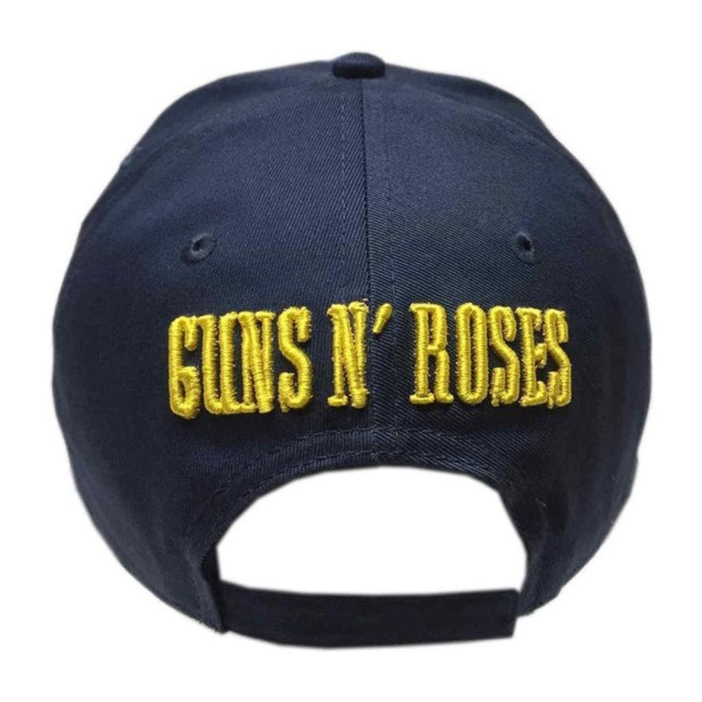 BASEBALL KEPS GUNS N ROSES LOGO NAVY BLUE