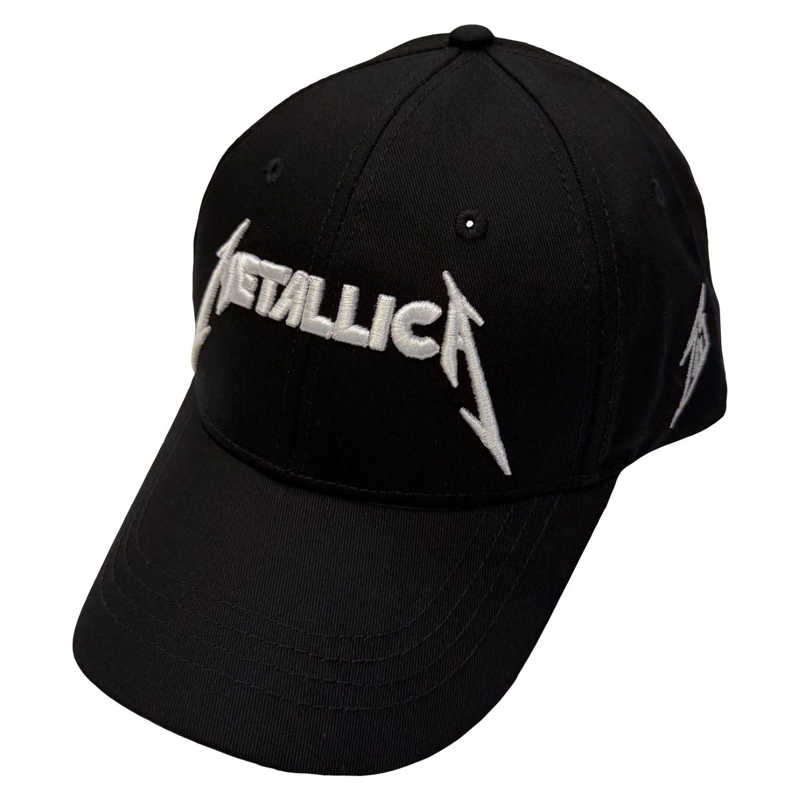 BASEBALL KEPS METALLICA TEXT & M LOGOS