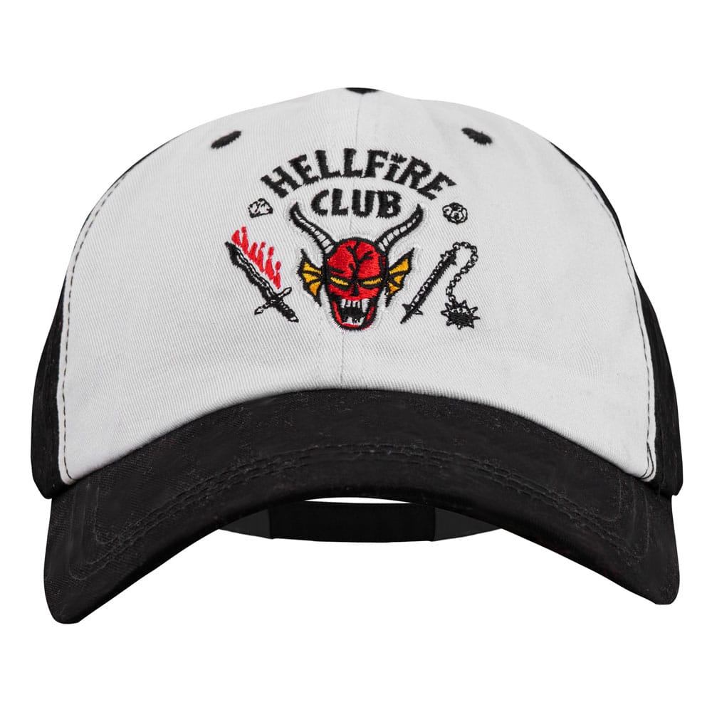 BASEBALL KEPS STRANGER THINGS HELLFIRE CLUB