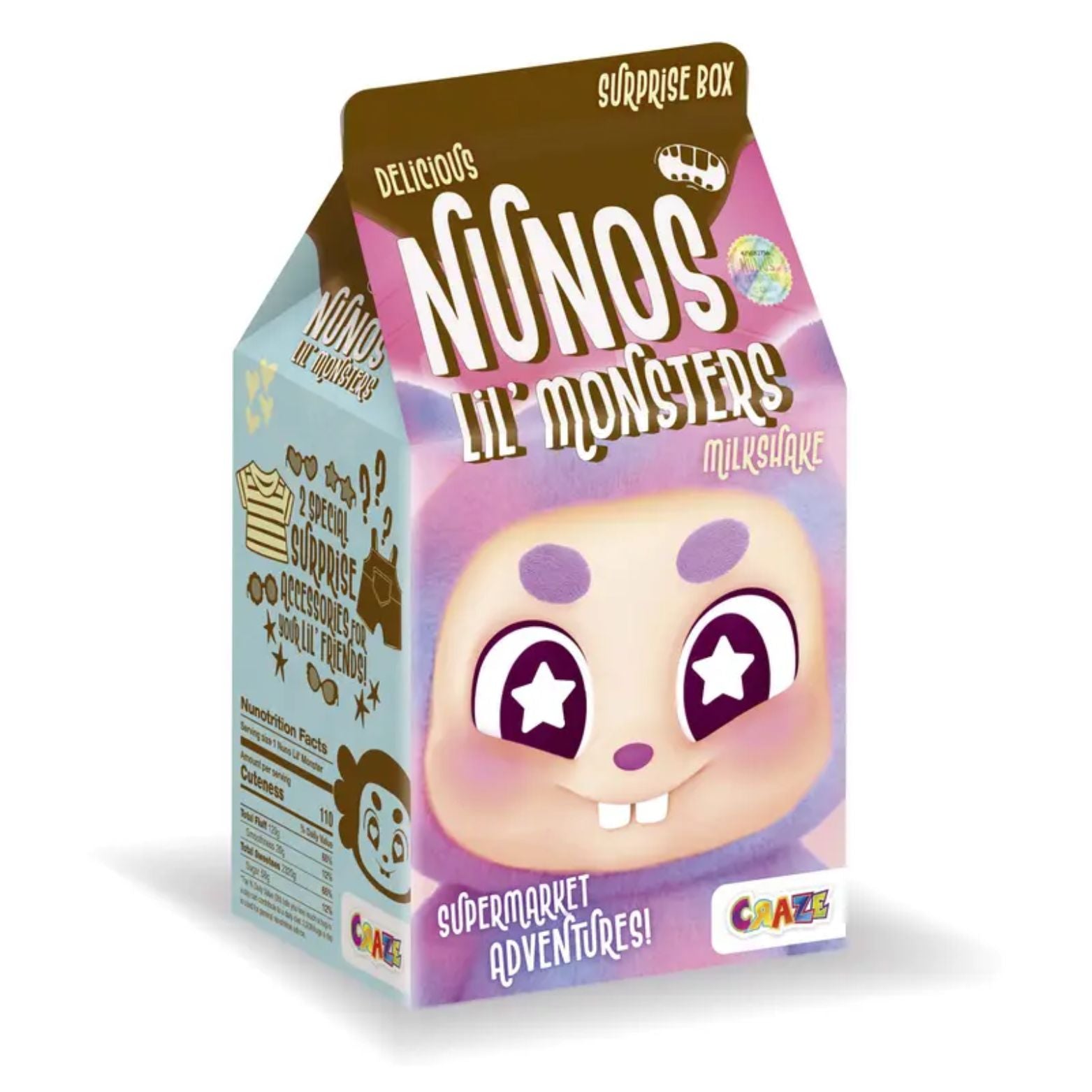 BLIND BOX NUNOS LIL' MONSTERS SUPERMARKET ADVENTURES 10cm