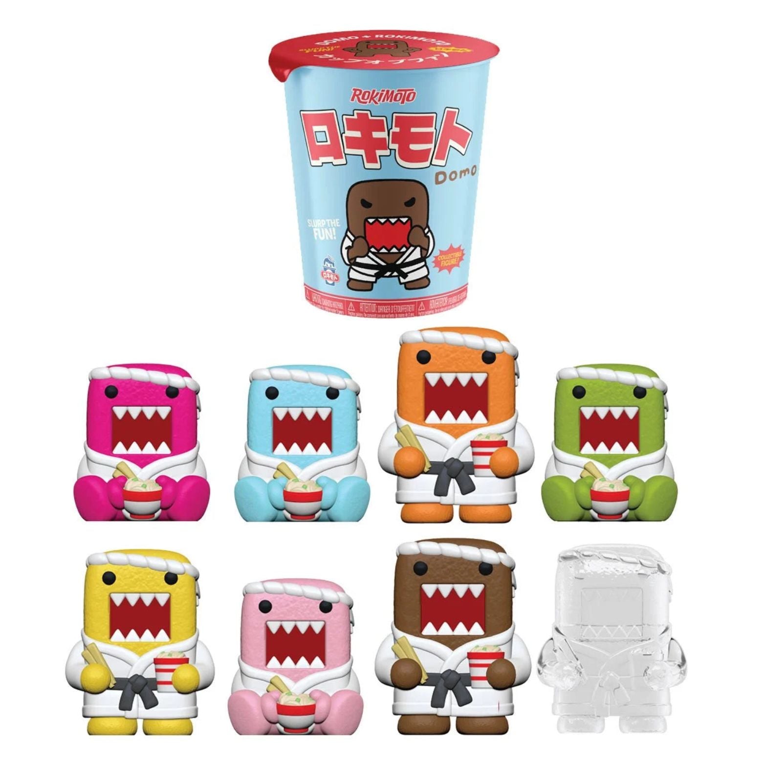 BLIND BOX DOMO + ROKIMOTO MINI FIGURE 5cm
