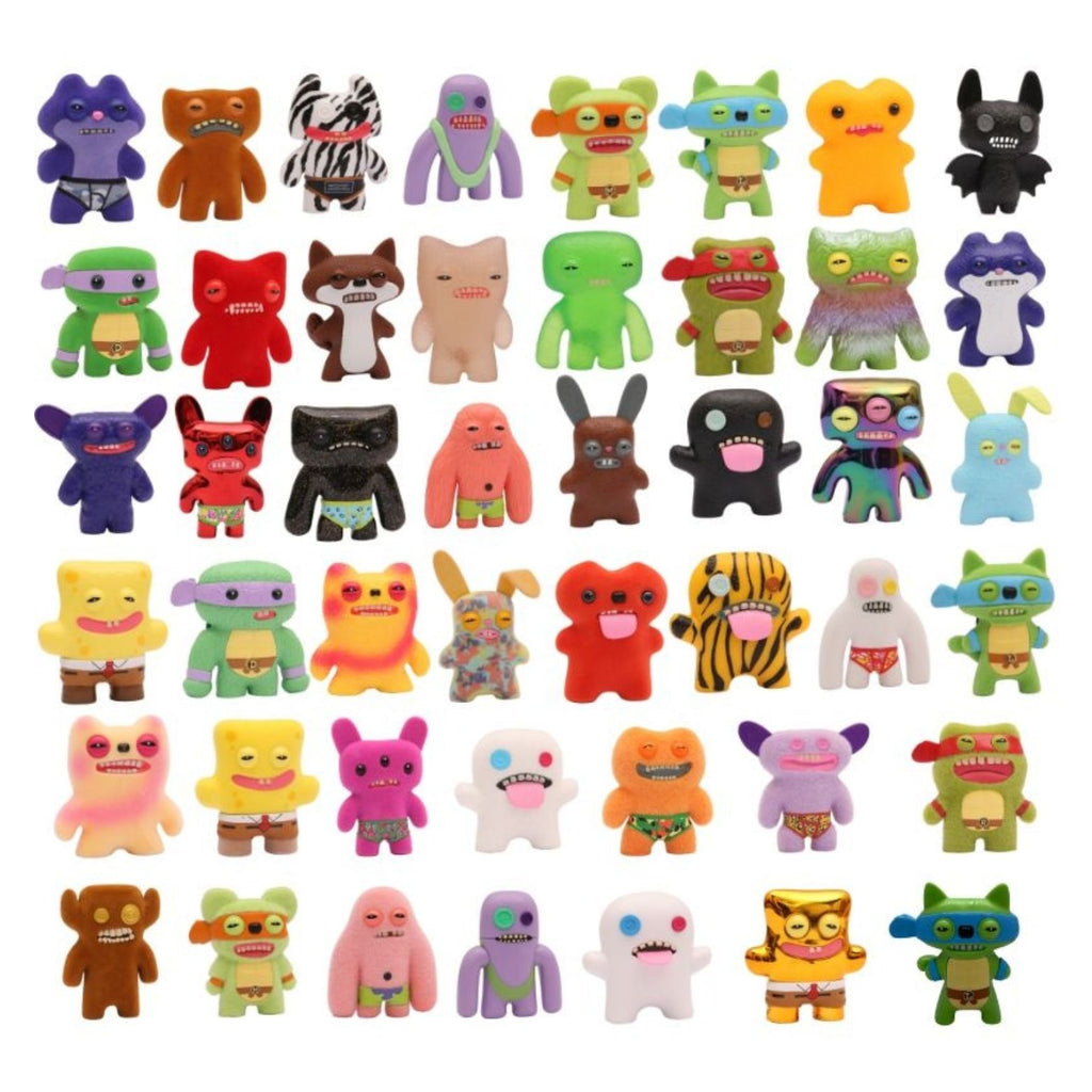 BLIND BOX FIGURE FUGGLER SPONGEBOB SQUAREPANTS & TEENAGE MUTANT NINJA TURTLES