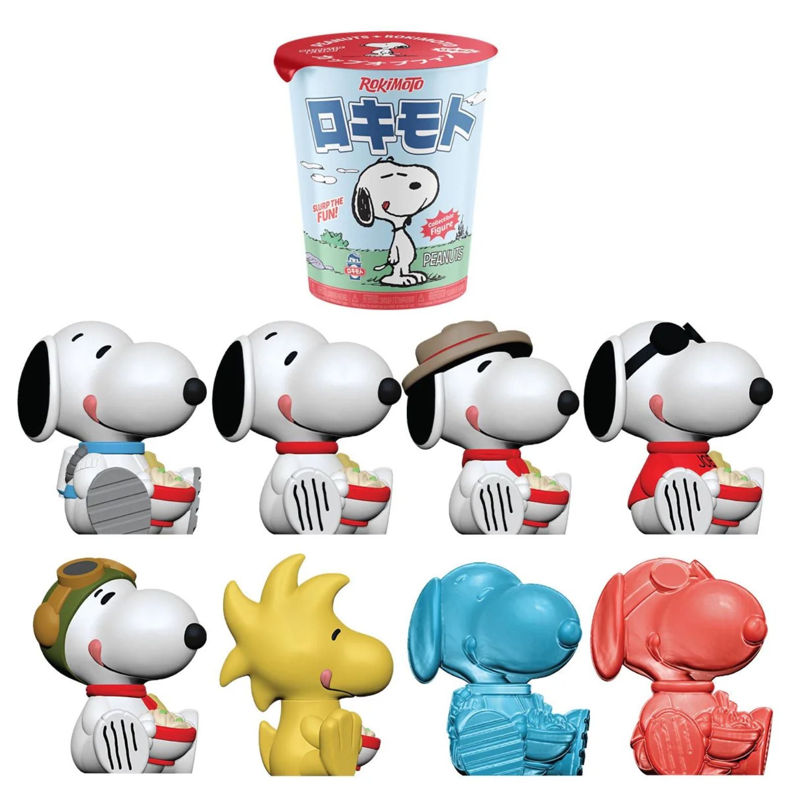 BLIND BOX ROKIMOTO SNOOPY MINI FIGURE 10cm