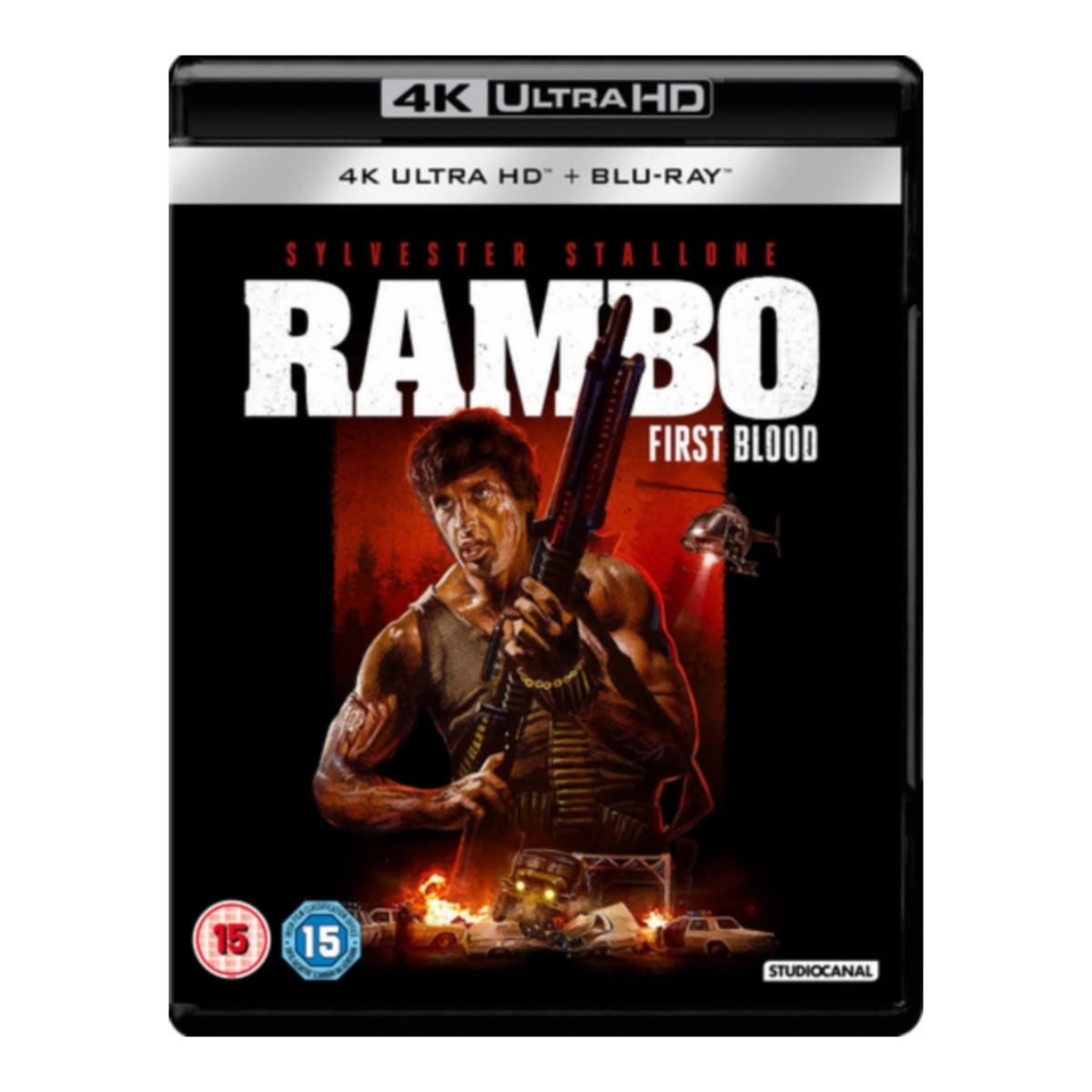 BLU-RAY 4K ULTRA HD RAMBO FIRST BLOOD