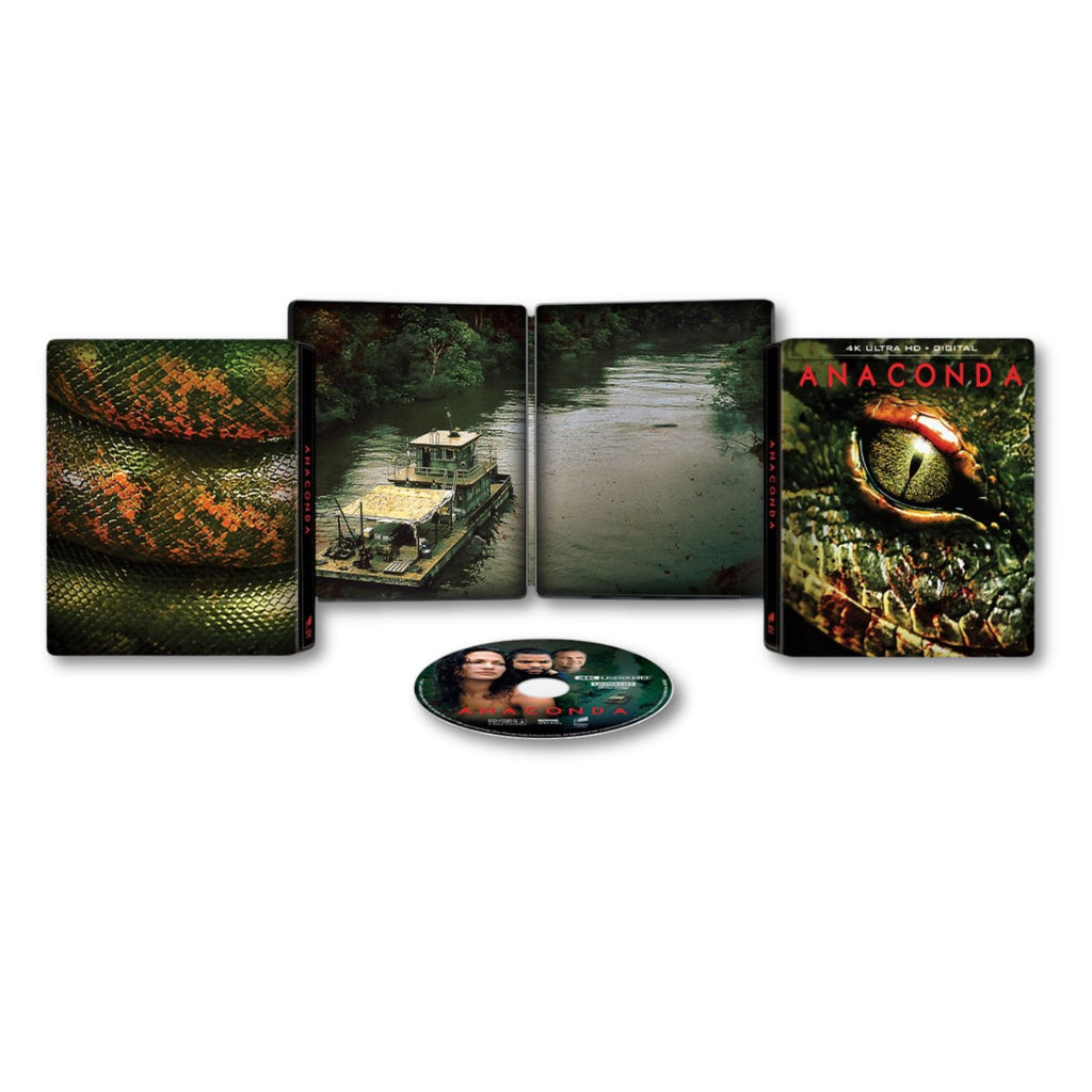 BLU-RAY 4K ULTRA HD STEELBOOK ANACONDA