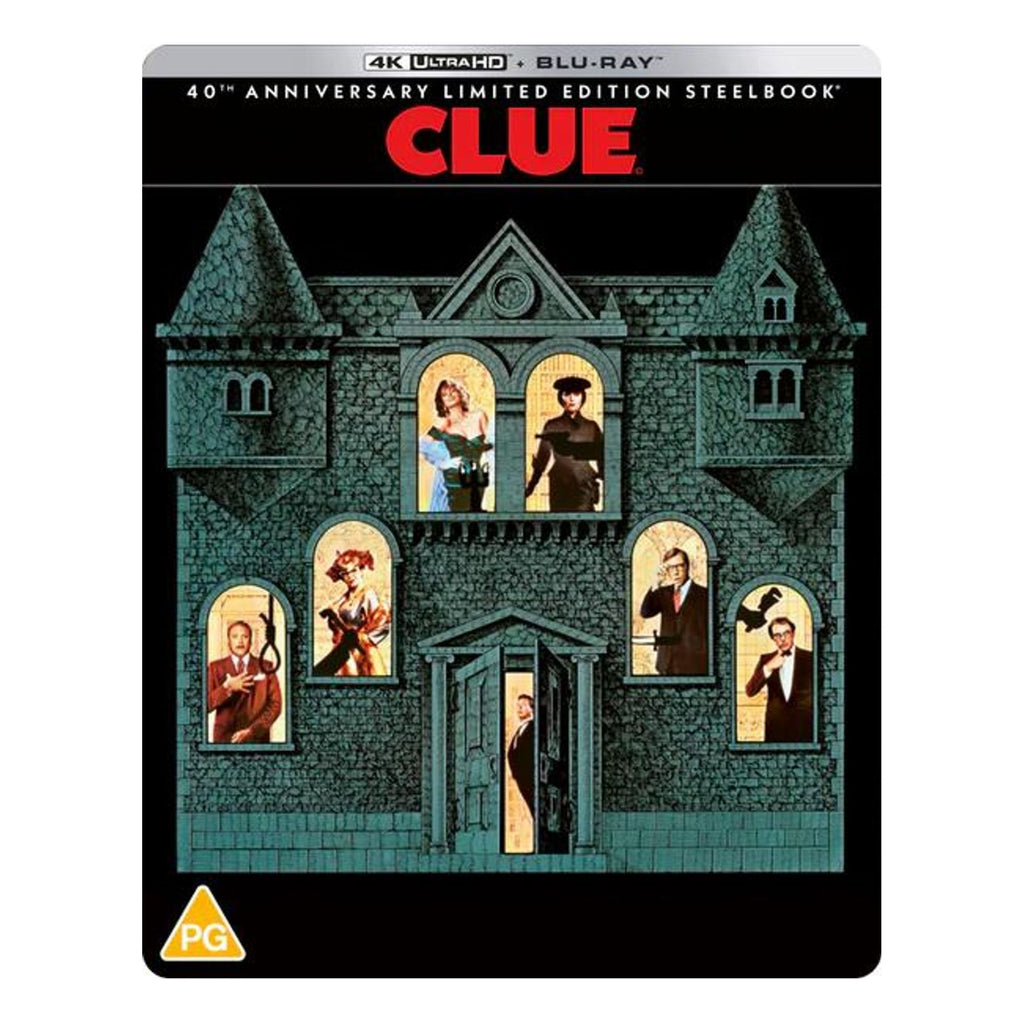 BLU-RAY 4K ULTRA HD STEELBOOK CLUE 40TH ANNIVERSARY LIMITED EDITION
