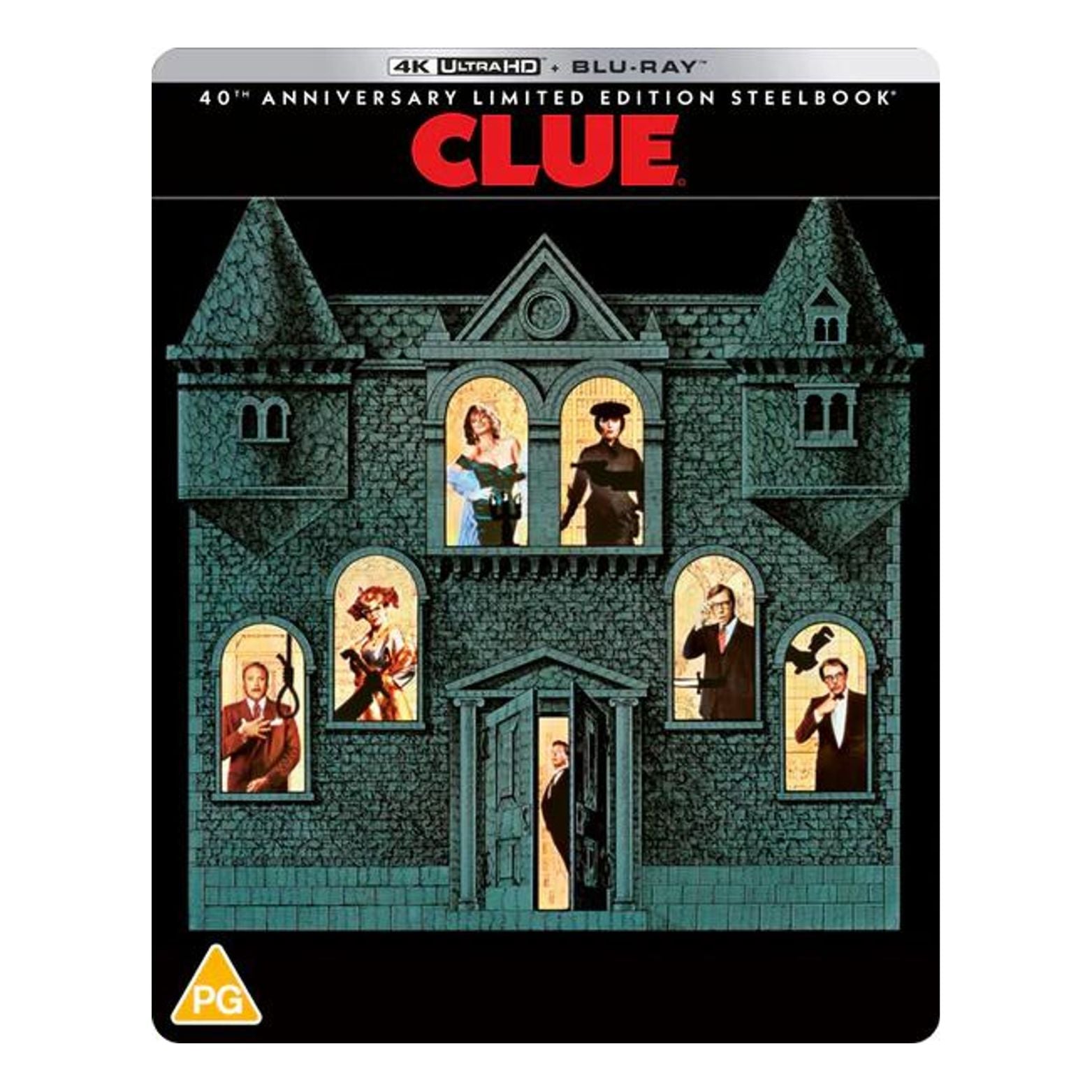 BLU-RAY 4K ULTRA HD STEELBOOK CLUE 40TH ANNIVERSARY LIMITED EDITION