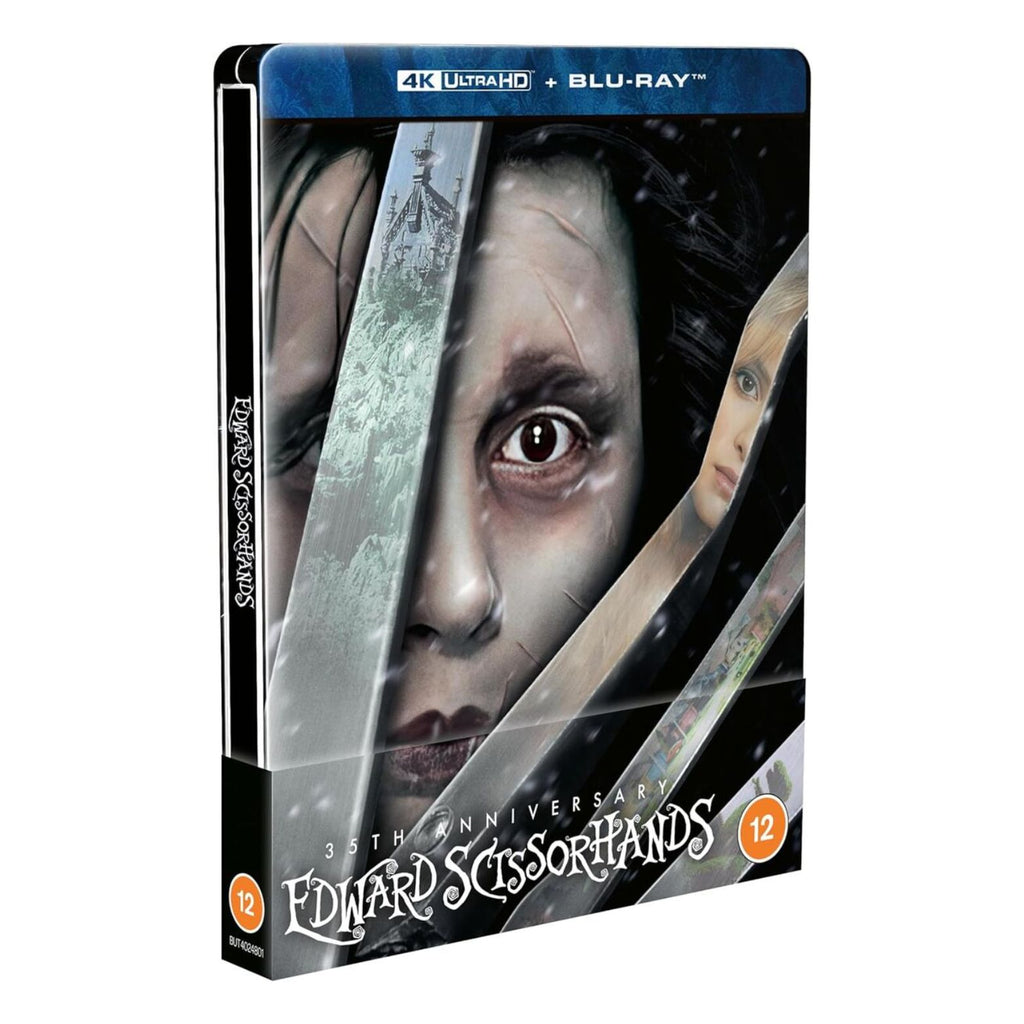 BLU-RAY 4K ULTRA HD STEELBOOK EDWARD SCISSORHANDS 35TH ANNIVERSARY