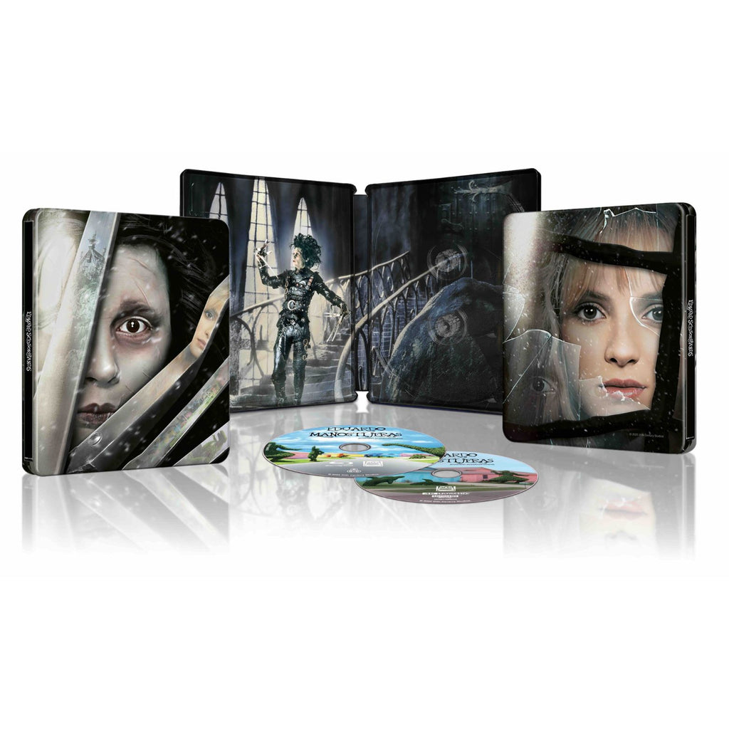 BLU-RAY 4K ULTRA HD STEELBOOK EDWARD SCISSORHANDS 35TH ANNIVERSARY