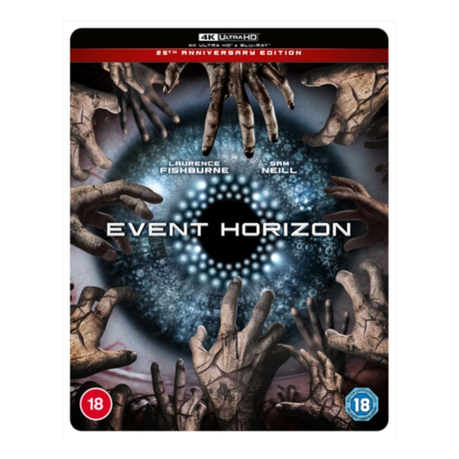 BLU-RAY 4K ULTRA HD STEELBOOK EVENT HORIZON 25TH ANNIVERSARY EDITION