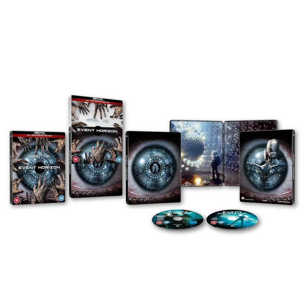 BLU-RAY 4K ULTRA HD STEELBOOK EVENT HORIZON 25TH ANNIVERSARY EDITION