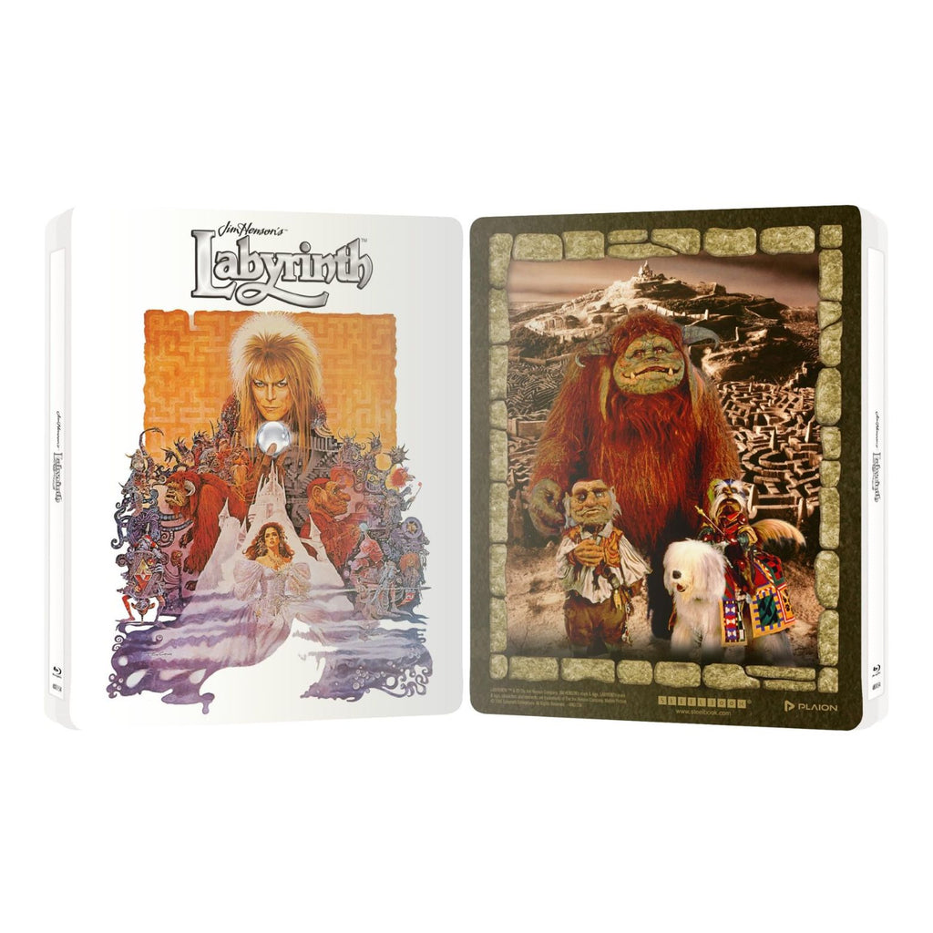 BLU-RAY 4K ULTRA HD STEELBOOK LABYRINTH 40TH ANNIVERSARY