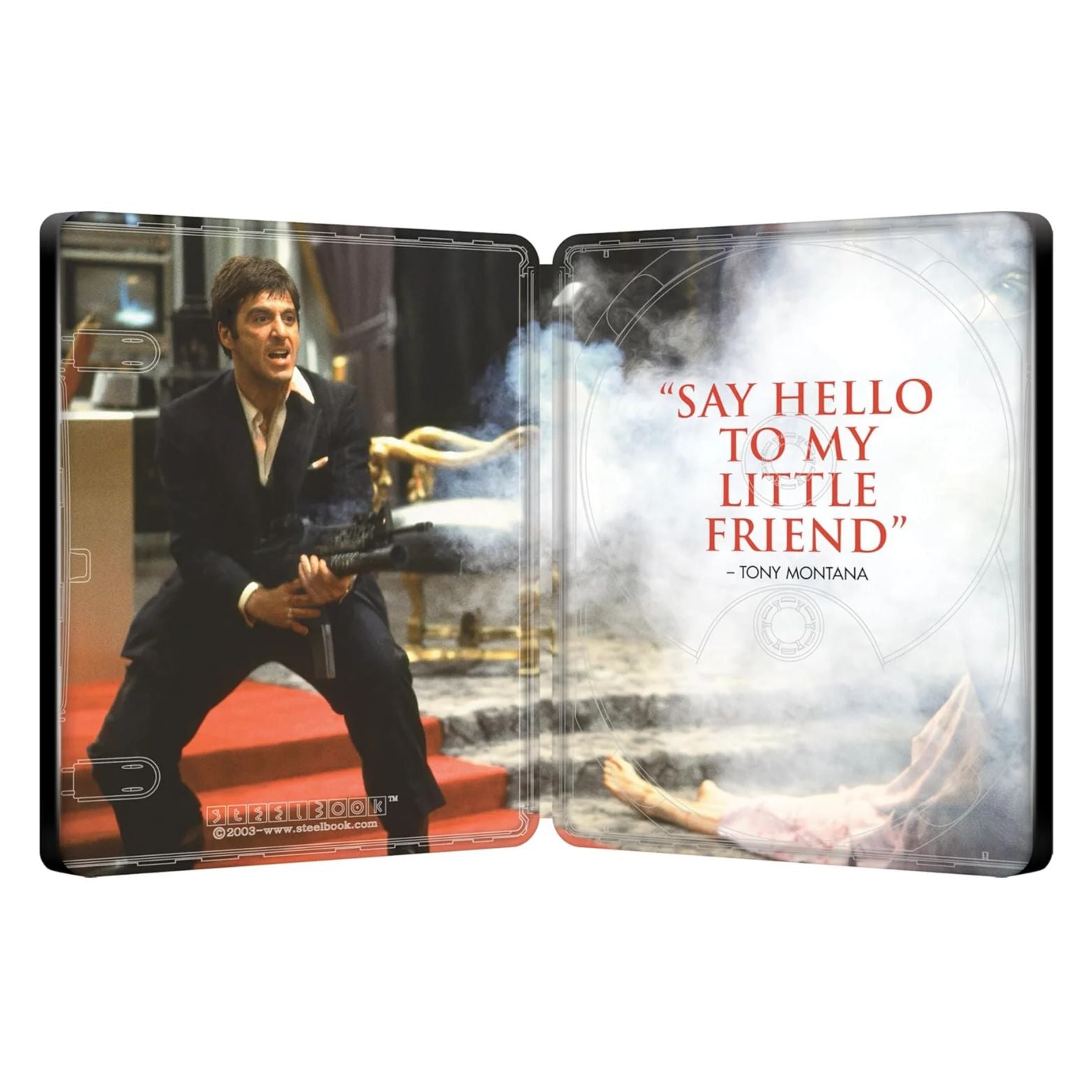 BLU-RAY 4K ULTRA HD STEELBOOK LIMITED EDITION SCARFACE