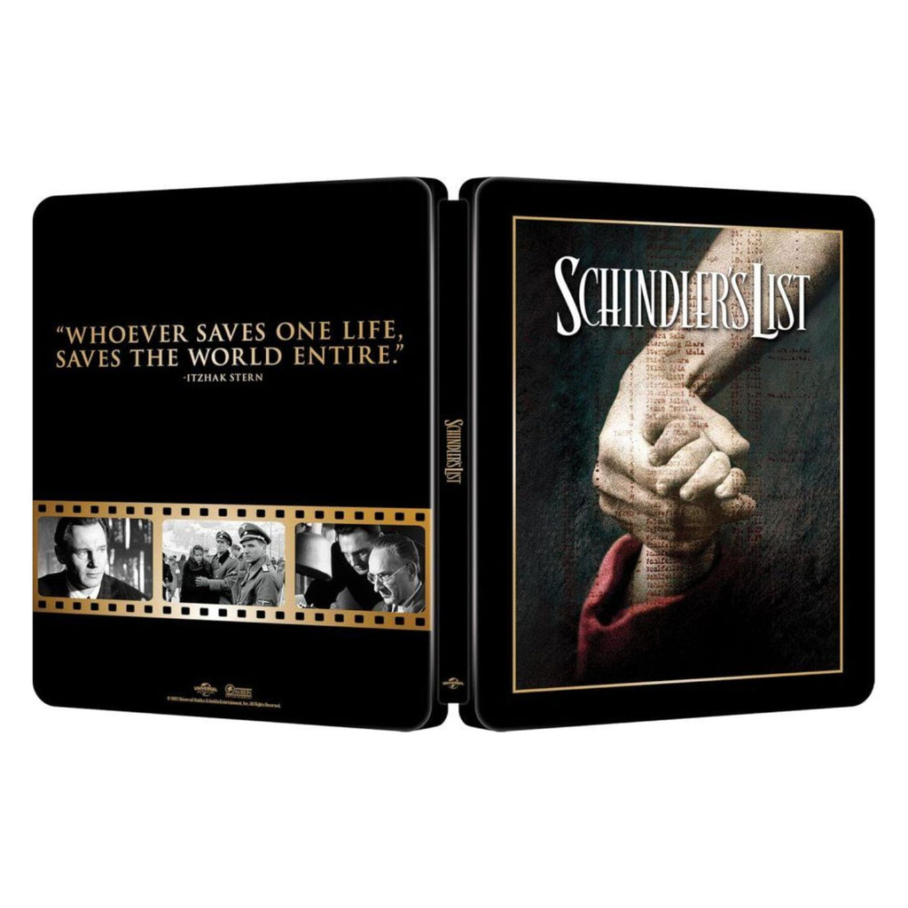 BLU-RAY 4K ULTRA HD STEELBOOK SCHINDLER´S LIST LIMITED EDITION