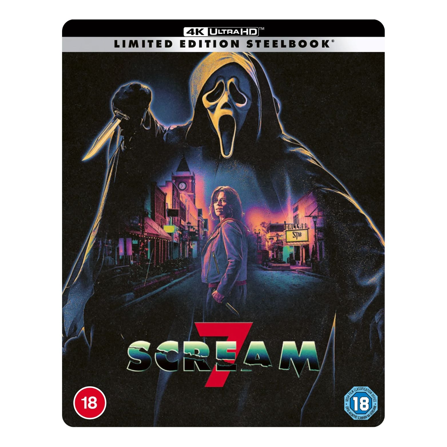 BLU-RAY 4K ULTRA HD STEELBOOK SCREAM 7 LIMITED EDITION