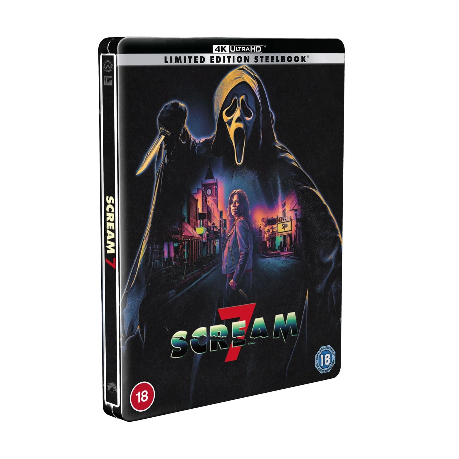 BLU-RAY 4K ULTRA HD STEELBOOK SCREAM 7 LIMITED EDITION