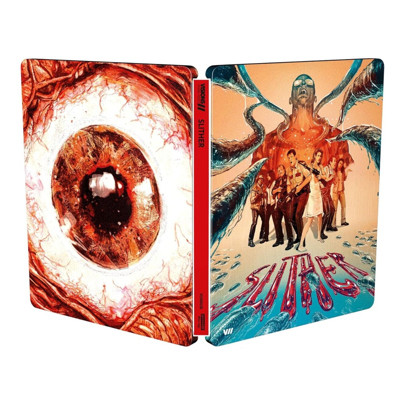 BLU-RAY 4K ULTRA HD STEELBOOK SLITHER