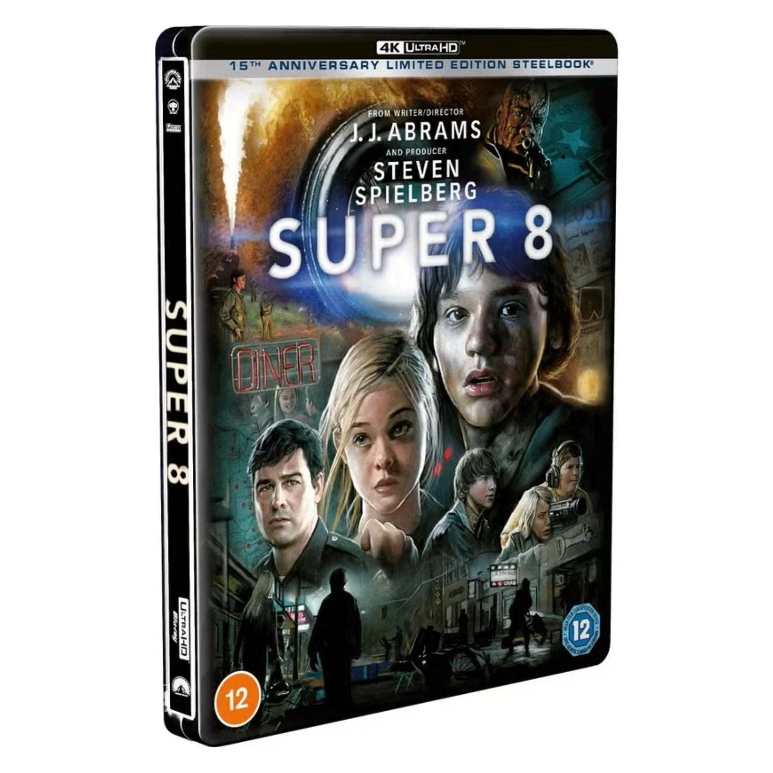 BLU-RAY 4K ULTRA HD STEELBOOK SUPER 8 15TH ANNIVERSARY LIMITED EDITION