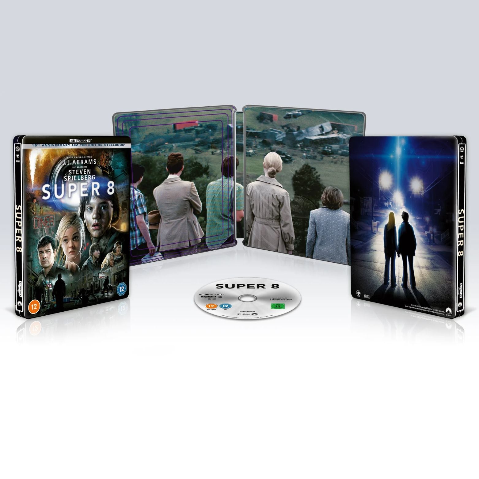BLU-RAY 4K ULTRA HD STEELBOOK SUPER 8 15TH ANNIVERSARY LIMITED EDITION
